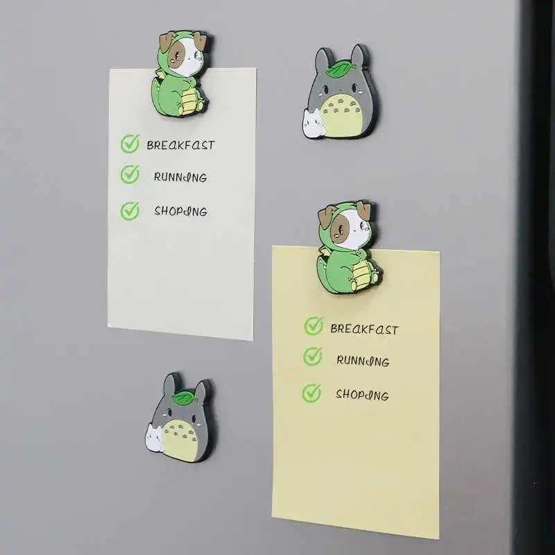 2024 custom 3D pvc refrigerator magnetcute decorative magnetic cute Hamstercartoon printed fridge magnet custom logo