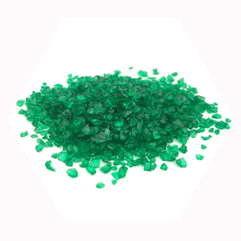 Decorative Colored Recycled Crushed Glass Aggregates For Terrazzo
