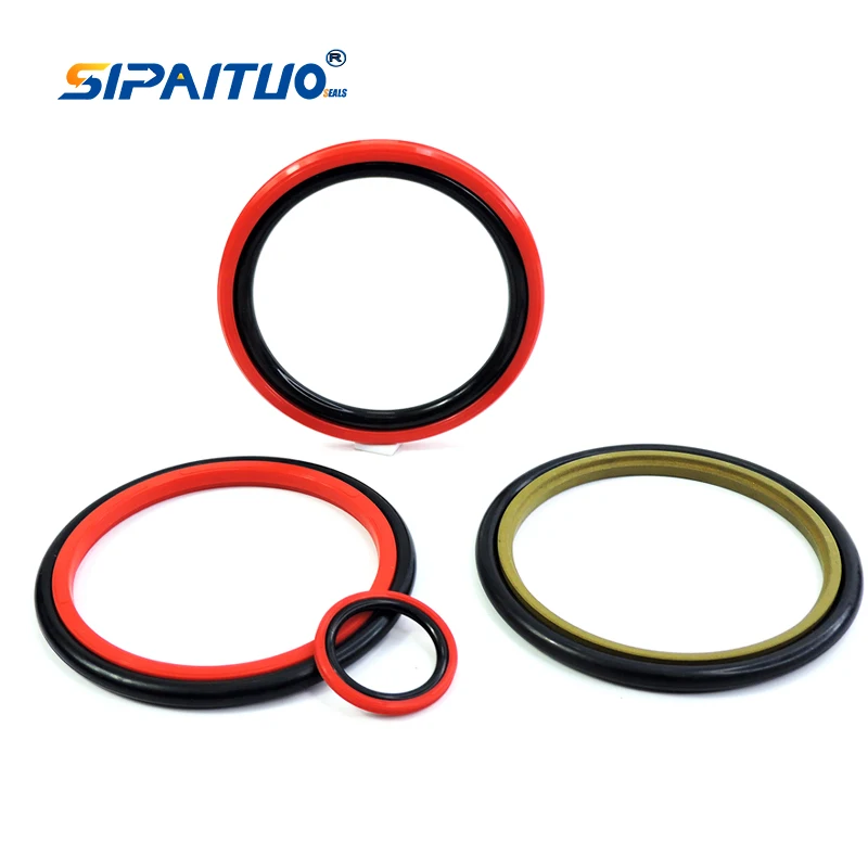 hydraulic piston seals ptfe Excavator Cylinder Piston Glyd Ring piston-glyd-ring