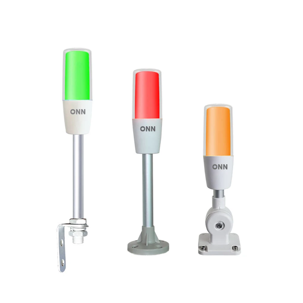 ONN-M4T Signal Tower Light Lights CNC Machine 220V Input Voltage Green Signal Tower Buzzer PC Lamp AC/DC12V DC24V AC220V