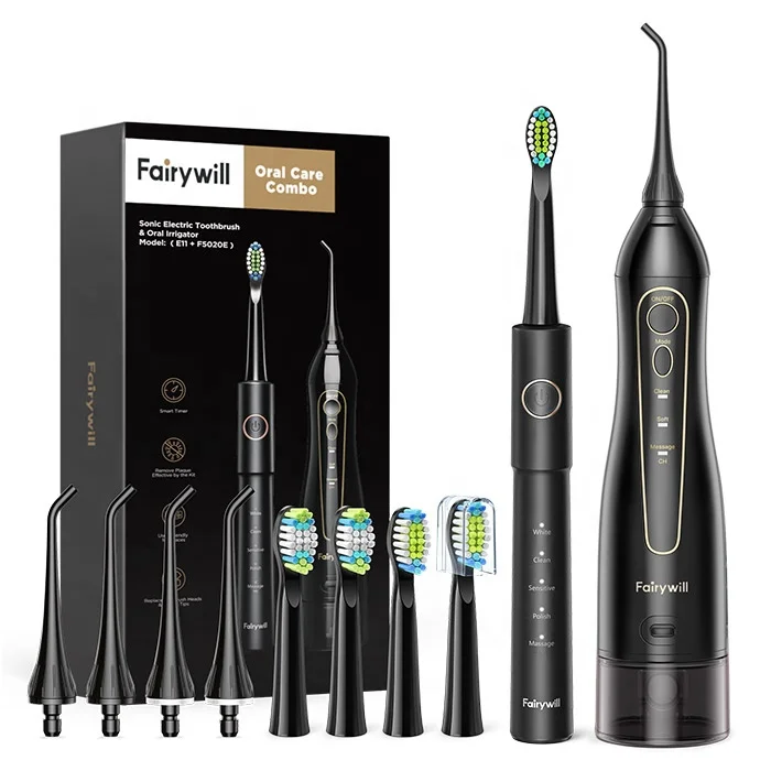 Fairywill FW 5020E + E11 оптовая продажа электрическая зубная щетка и водный