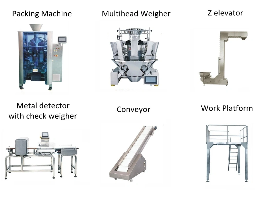 High quality CE certificate screw counting snacks food potato chips rice sugar automatic pouch packing machine