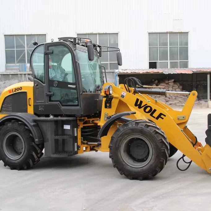 WOLF WL 200 2 ton Loader Front Hydraulic Pump Loader Quality Top Loaders