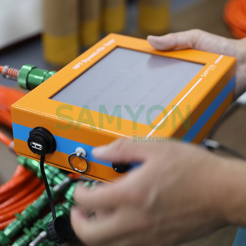 Pile Dynamics Analyzer Bearing Tester High Strain Impact Integrity Detector Dynamic Load Test