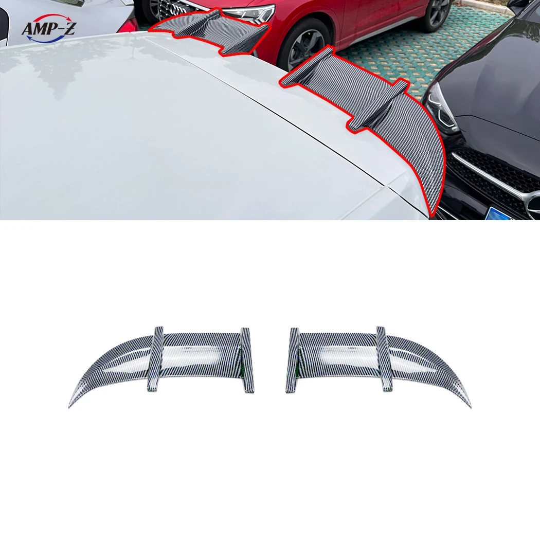AMP-Z Golf MK7 глянцевый черный пластиковый материал заднее крыло спойлер корпус для VW 7 5 2013-19 автомобильные аксессуары