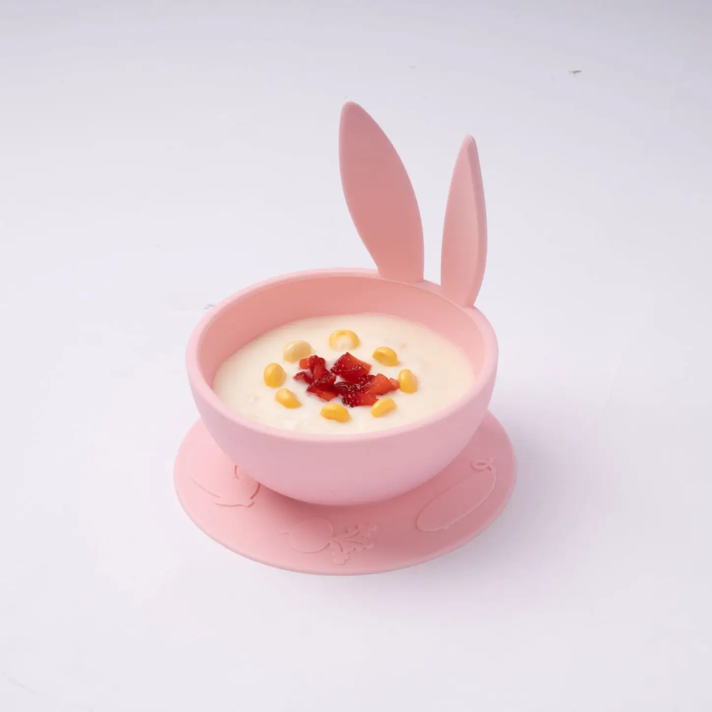 BPA Free Silicone Baby Placemat Bowl Bib Spoon Set Baby Products Custom Logo Other Baby Feeding Supplies