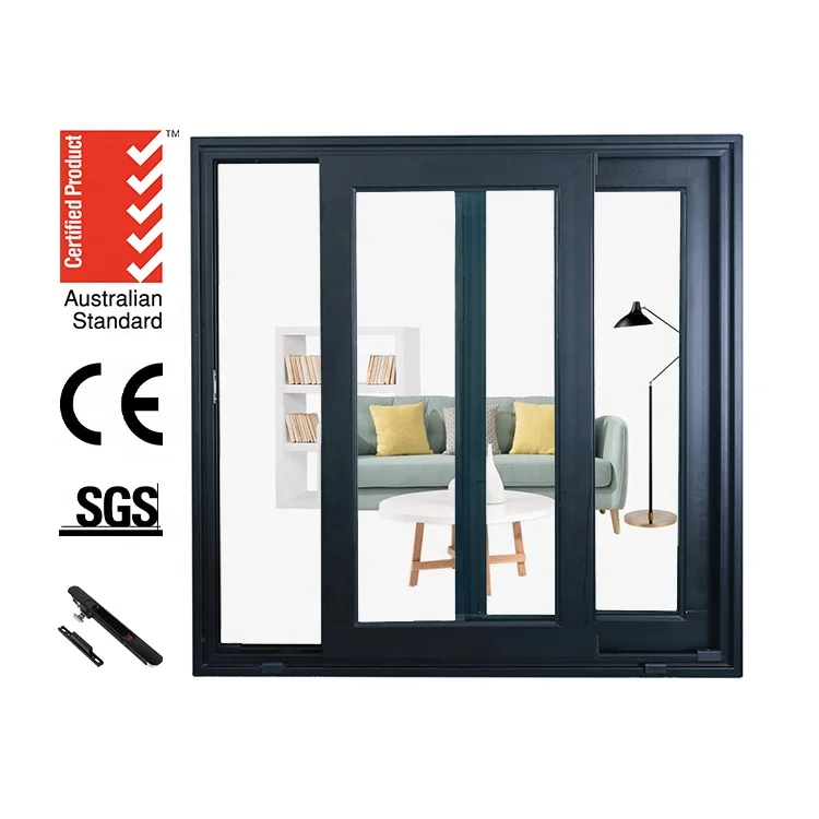  Professional aluminum profile sliding windows window doors with