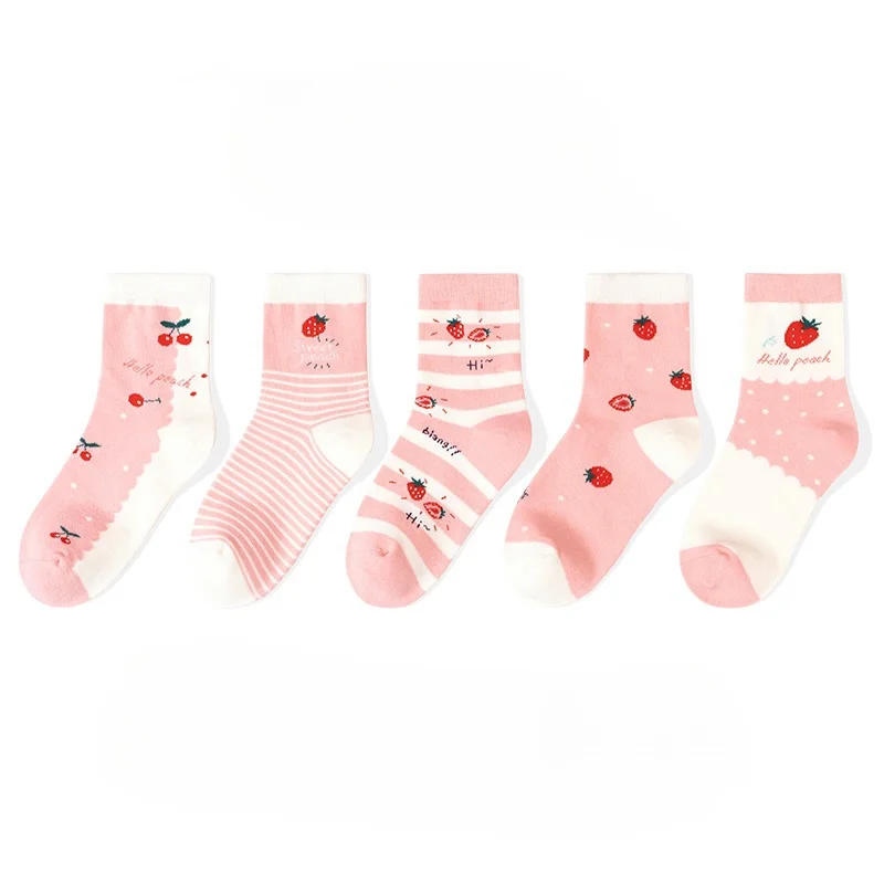 Зимние трикотажные носки для девочек