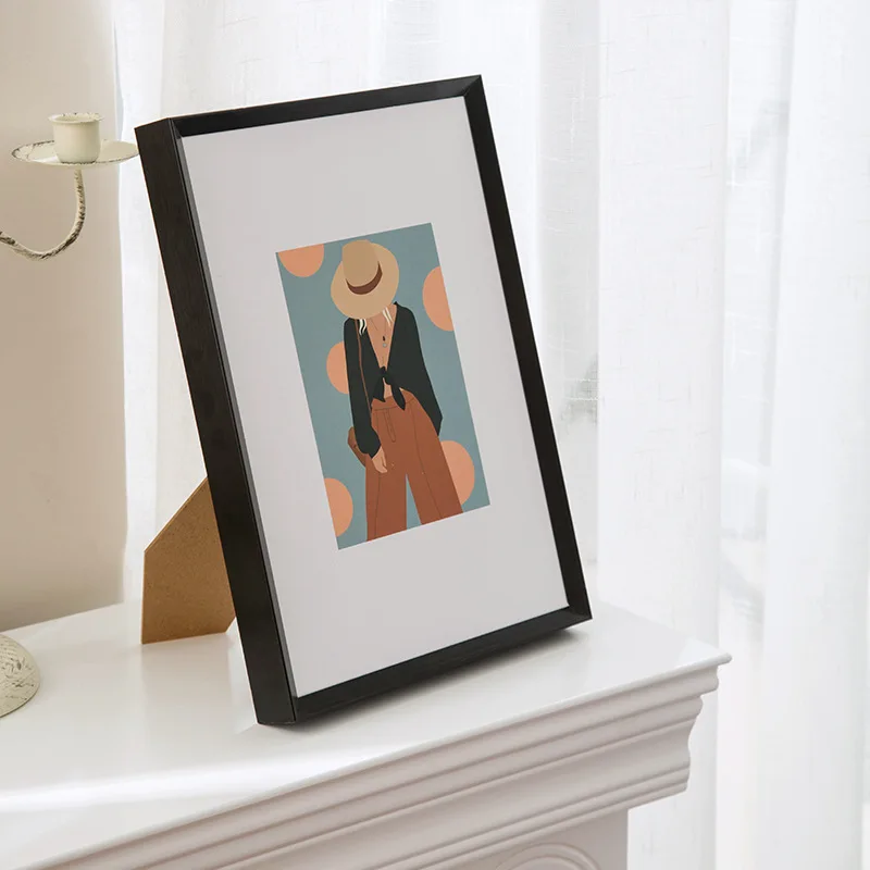 Factory Custom Aluminium Metal Photo Picture Frame Wall Decoration Table top Display High Quality