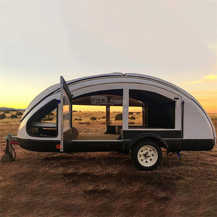 Mini Tent Mobile Small Camper Caravan Camping Traveltrailer Off Road Teardrop Trailer