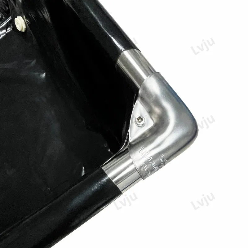 Аквариум Lvju большого размера и цвета на заказ для коммерческих рыбных водоемов из нержавеющей стали