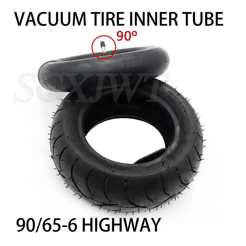 10 inch 90/65-6 Vacuum Tire for Electric Scooter Parts Thickening Tubeless Tyre Universal Explosion-proof Tyre