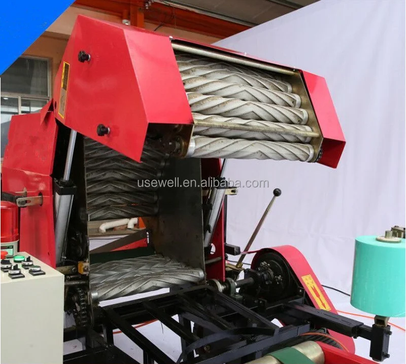 Дизельный двигатель 15 кг компактный трактор машина для упаковки кукурузного силоса обмотки сена и соломы в