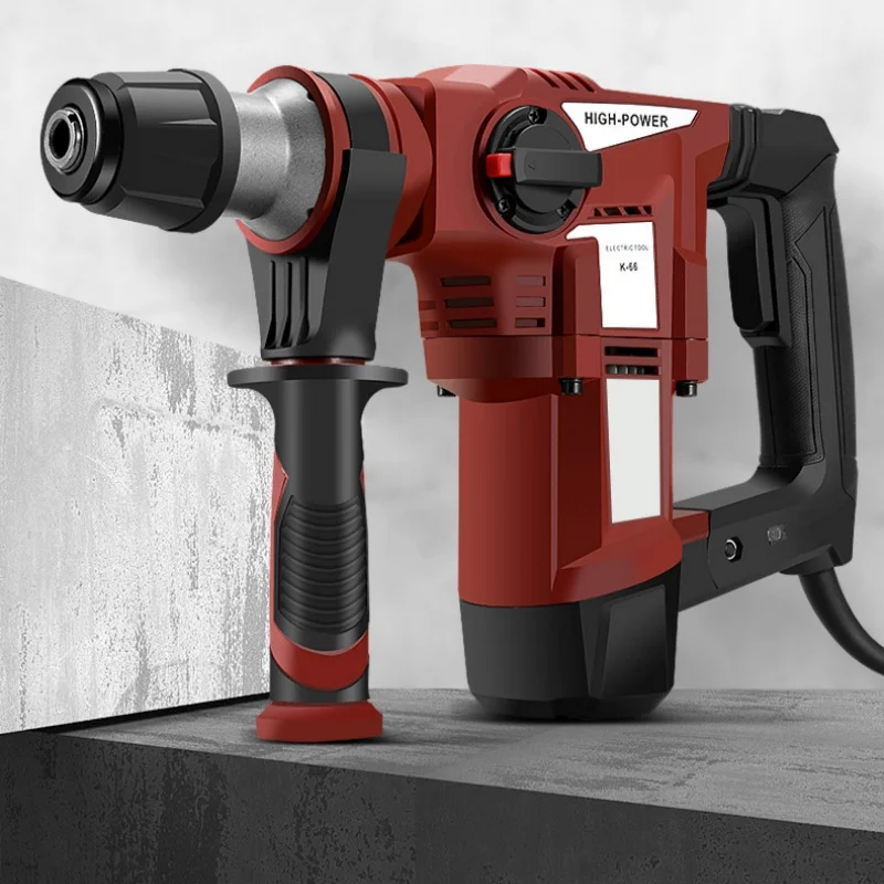 1500W Jackhammer 30mm 32MM Concrete electric Rotary Hammer Drill Machine HEX Demolition Jack Hammer Machine