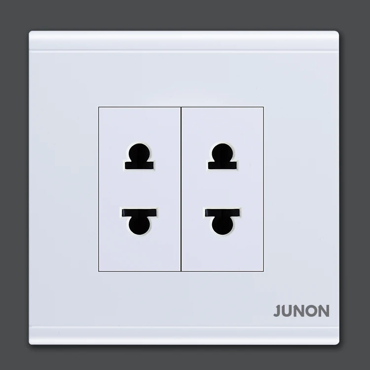 
Large Key Wall Switch 3 Gang 1 Way Switch with LED Indicator 