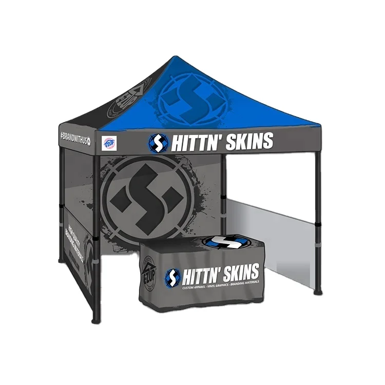 3x3 Promotional Folding Custom Print Event Awning Pop Up Tent Display Party Logo Wedding Marquee Gazebo Canopy Trade Show Tents