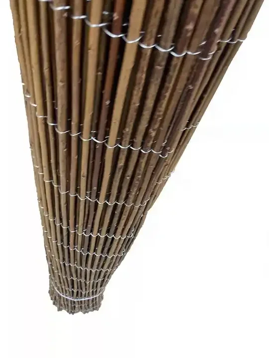 Yard Decoration Willow Fence Screen Lawn Wood Edging Garden Wicker Fence