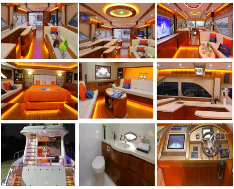 luxury yacht deck