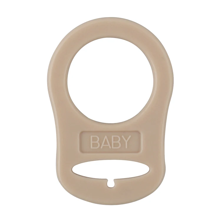 PBA Free Silicone Baby Pacifier Ring Adapters Silicone  Adapter Rings 23 colors pacifier accessories
