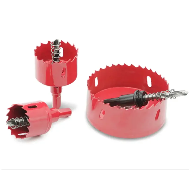 Metric Size Hss M42 M3 Bi-Metal Hole Saw Core Drill bit Set for Wood Cornhole Boards Plastic Drywall & Metal Sheet