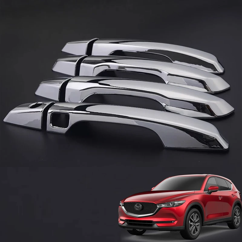ABS хромированная боковая дверная ручка Крышка для Honda CR-V 2017-2022 JIAHUI 4x4 аксессуары