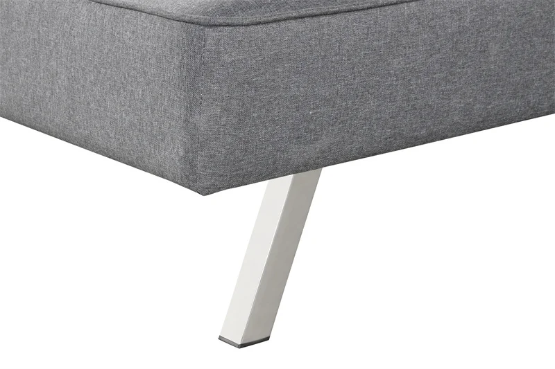 HANYEE Modern Design Multifunctional Fabric Folding Sleeper Sofa Bed Customisable with Original Logo Living Room Use Metal Frame