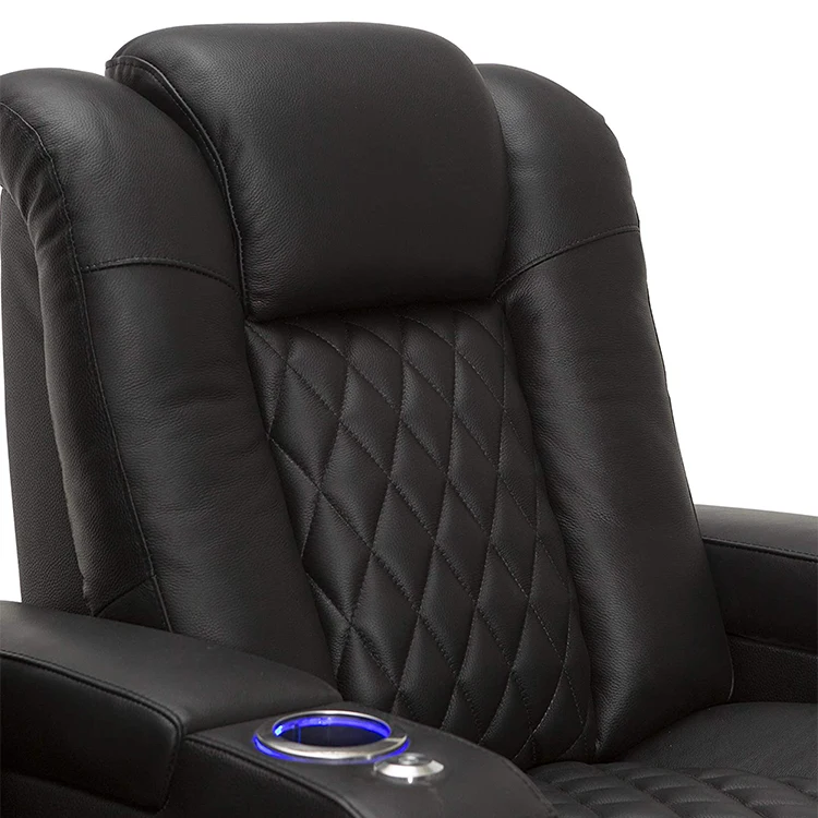High Quality Home Cinema Sofa chair massage Electric Power Theater Recliner Chair Sofa Set For Movie cinema
