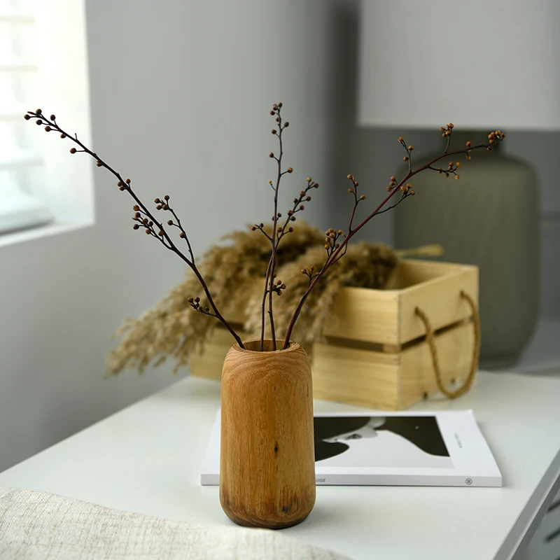 Aspire Hot Sale Flower Vases for Home Decor Bamboo Display Modern Tall Vase Decor Modern Home Decor Ceramic & Porcelain Vases