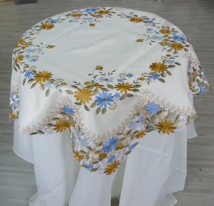 satin table cloth, home textile, tablecloth, table linen