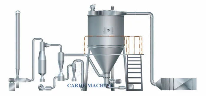 50L industrial milk yeast extract powder instant coffee centrifugal spray dryer drying machine