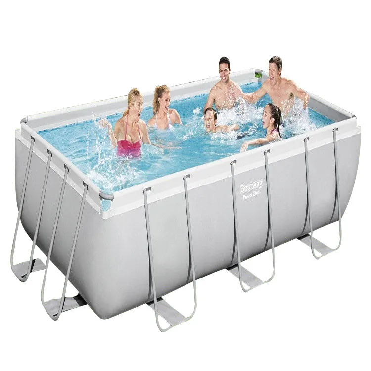 
2021 latest product available many colors large rectangle inflatable swimming pool 