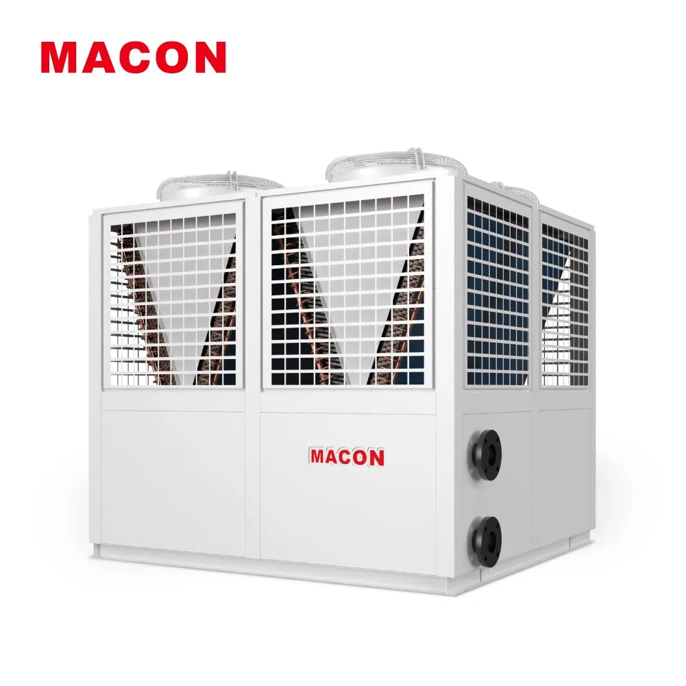 75 кВт воздух-вода тепловой насос для бассейна промышленный коммерческий источник воздуха Бассейн водонагреватель
