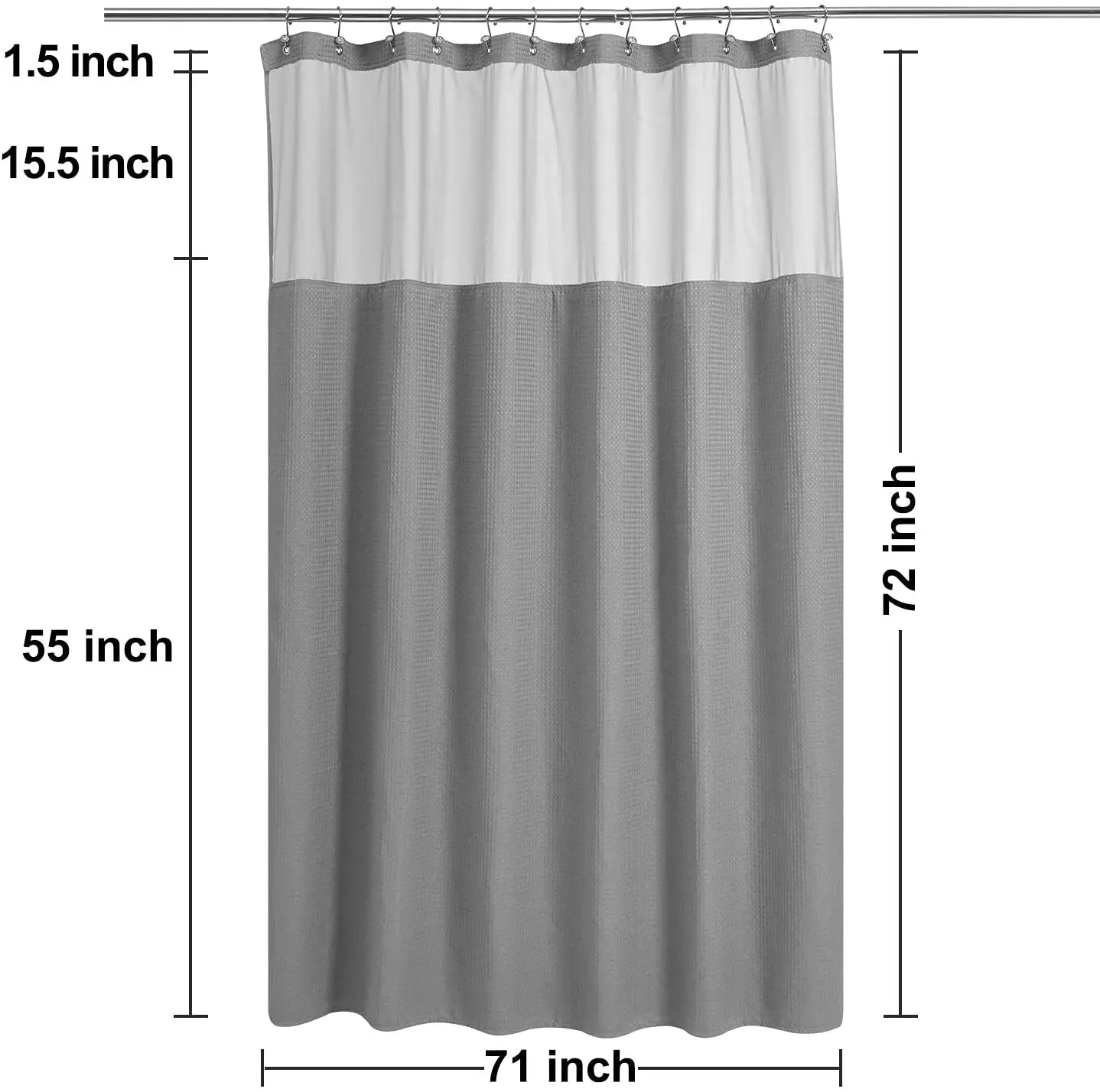 Heavy Duty Design Bathroom Shower Curtains And Mats,Custom Printed Bathroom Sets With Shower Curtain And Rugs/