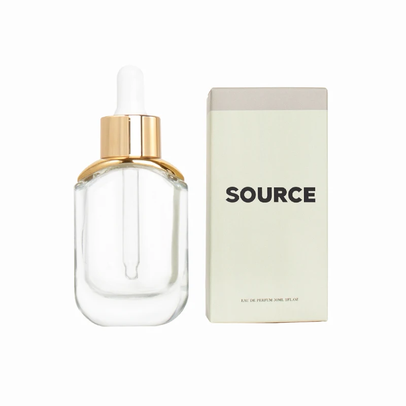 custom 15ml 30ml 50ml 100ml Cosmetic Packaging Glass Serum Bottles