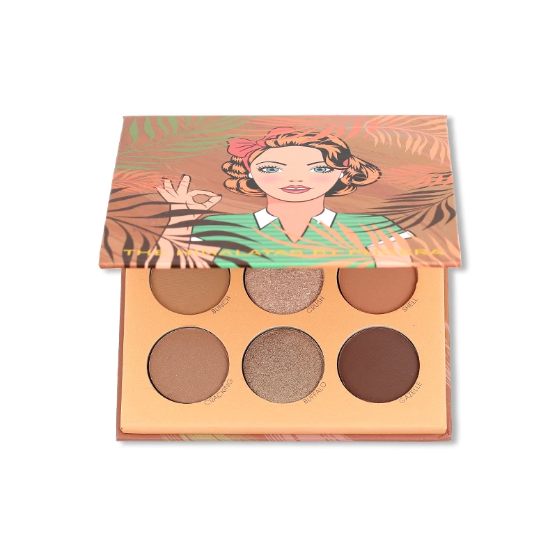 PHOERA 9 COLORS Makeup Eyeshadow Palette Metallic Eyeshadow Palette