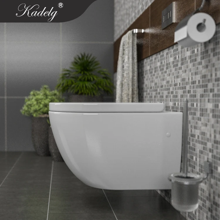 Sanitary Wares Australia Wels Wall Hung Toilet Rimless
