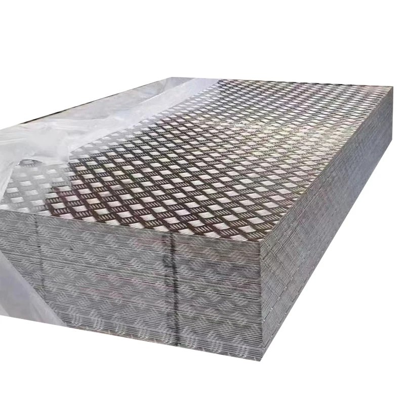 1060 3003 5052 6061 mesh embossed aluminum plate