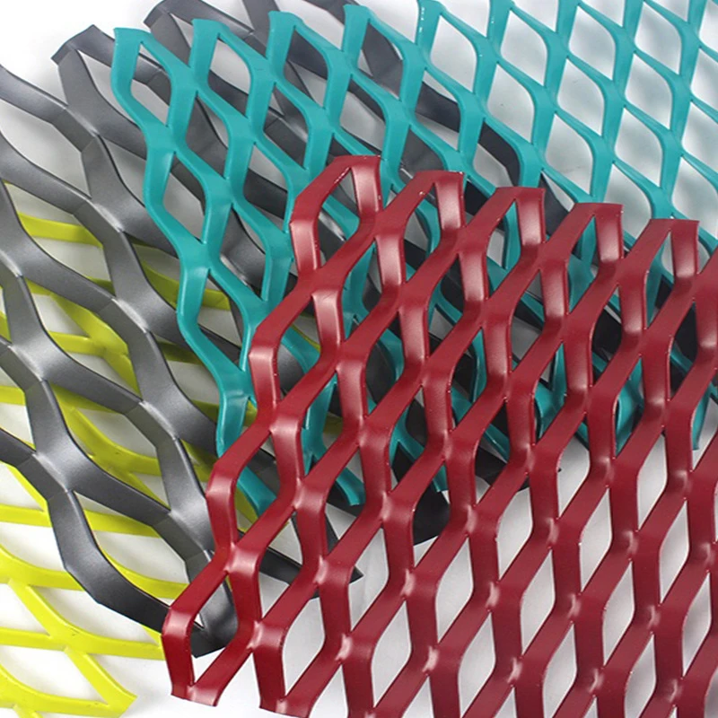 Aluminium mesh ceiling aluminium mesh fence security aluminium walkway mesh  manufacturer