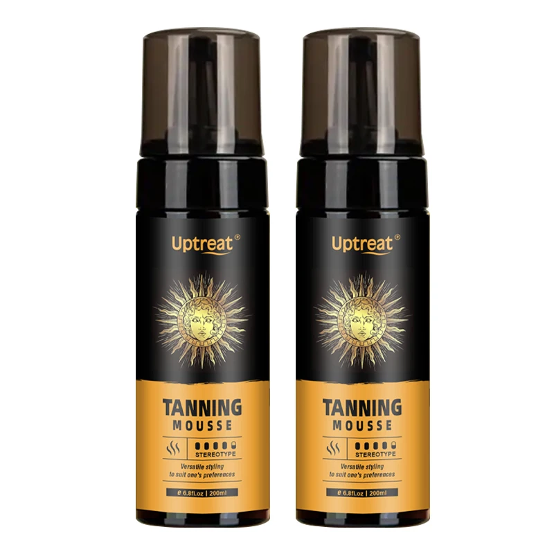 Hot Selling Custom Long Lasting Self Tanning Sunless Fake Tan Tanning Mousse