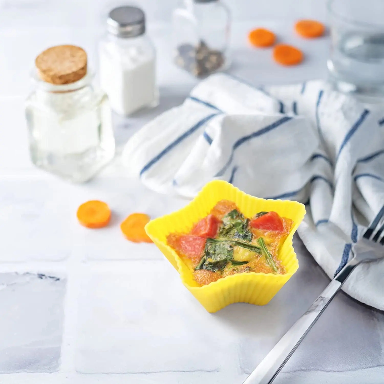 Silicone Cupcake Liners Reusable Baking Cups Nonstick Easy Clean Pastry Muffin Molds Moulds Cake Tools Silicone Molds for Soap