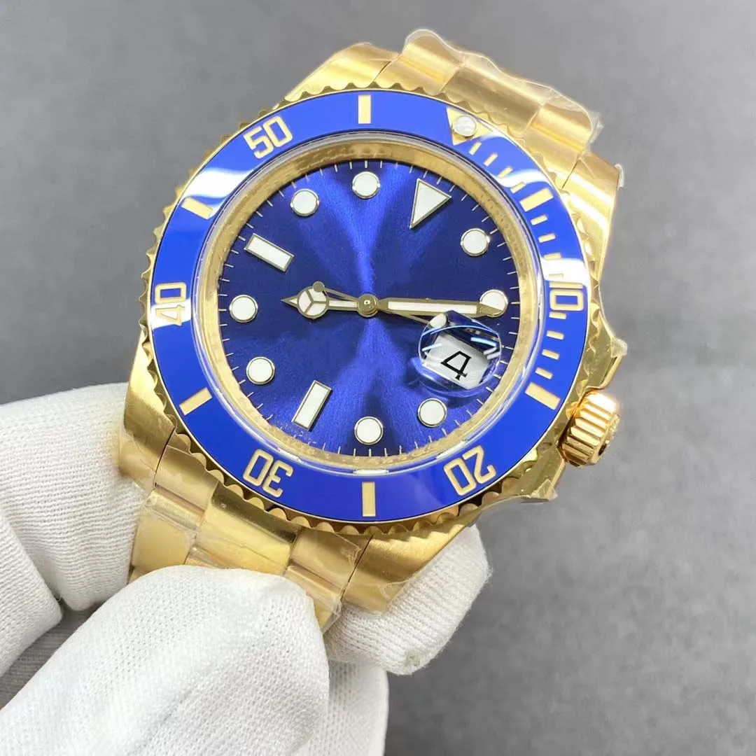 Водонепроницаемые часы высшего качества 904L 126610lv Cal.3235 чистые дизайнерские Eta мужские наручные роскошные автоматические
