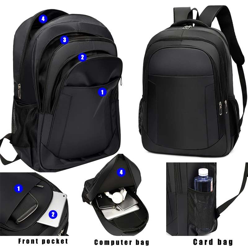 Suppliers men business casual College student Fashion Smart travel Lightweight high capacity laptop backpack