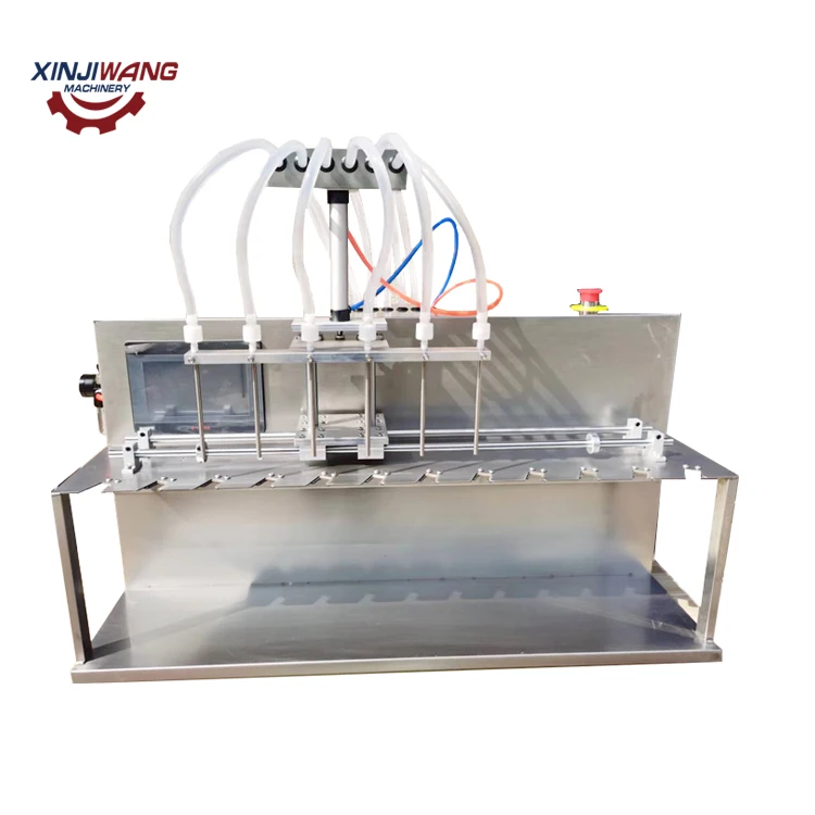 Semi auto Pouch Filling Liquid Hand Soap Dispenser Perfume Suction Nozzle Pouch Filling Machine
