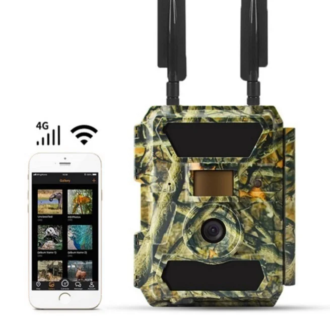 Cloud System Time Lapse 4K 940 IP66 Waterproof 4g Lte Smtp Mms Gps Trail Camera