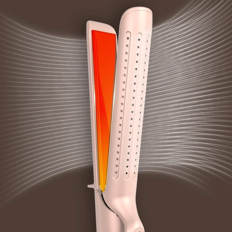 PTC Fast Heating 2 in 1 Cold Airflow Hair Styling Tools Professional straightener and hair curler