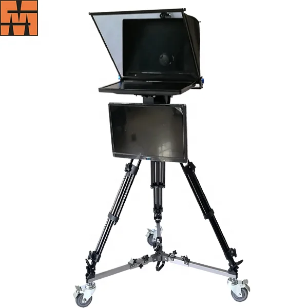 Simar hot-selling 22 inch auto-mirror monitor  professional  laptop or desktop  studio telepromter include shipping cost