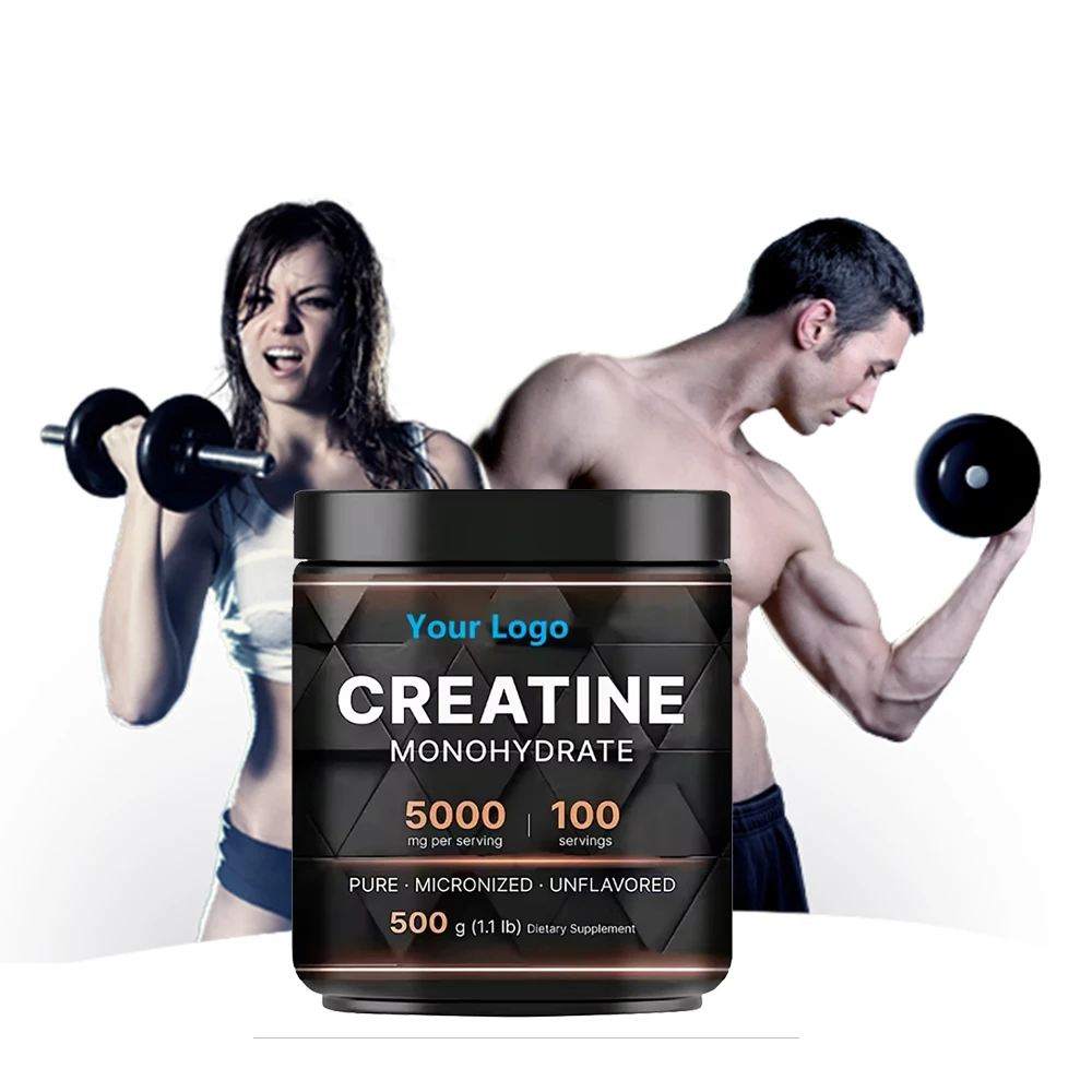 Private Labels Creatine Monohydrate Powder Sports Nutrition Supplement Pure Creatine Powder Creatine