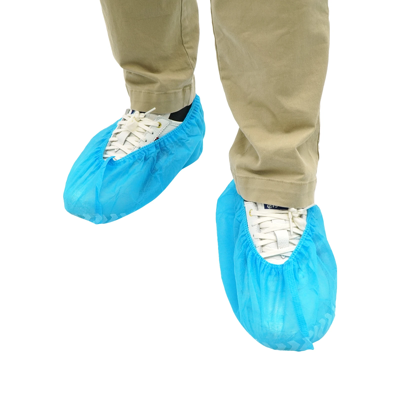 Disposable Anti Slip Polypropylene PE CPE Boot Covers Medical Non-Woven Surgical Protector Shoe Cover