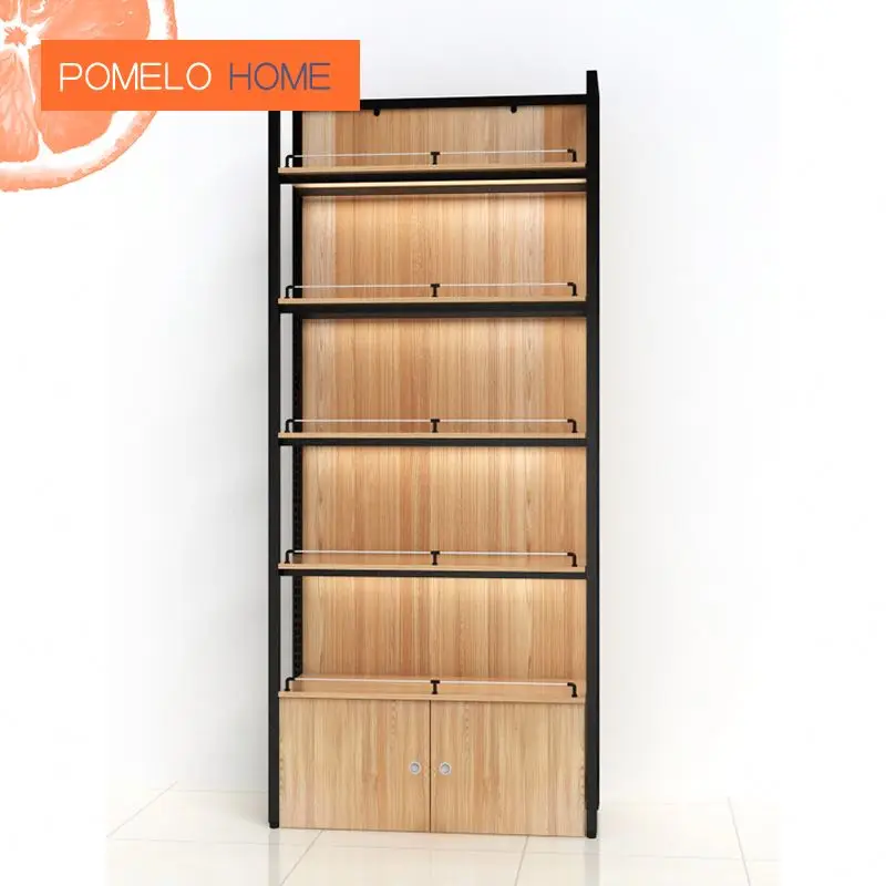 Pomelohome There Are Iron And Wood And Glass And So On Wooden Supermarket Display