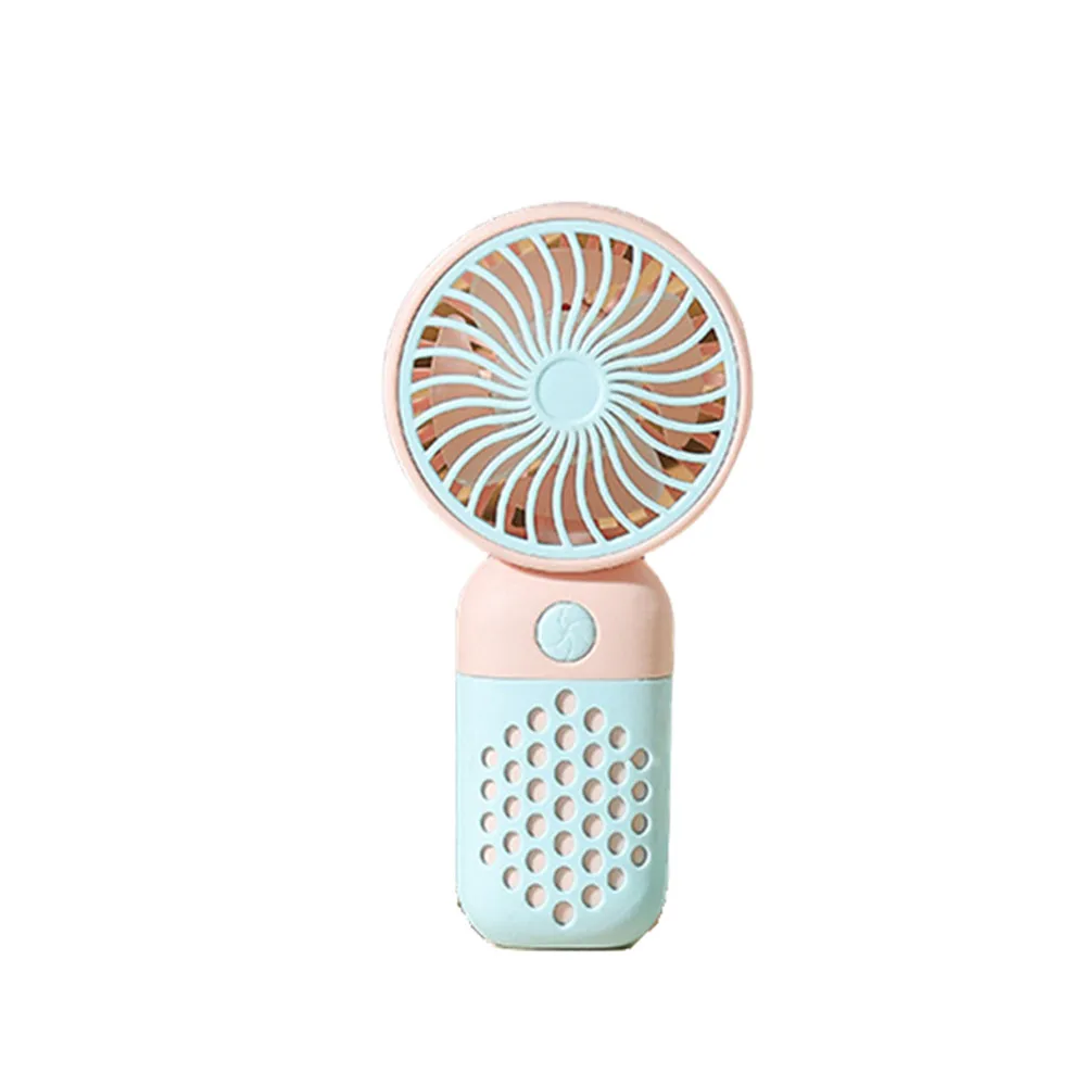 Wholesale Custom Electric Battery Powered Mini Small Handheld Fans Usb Rechargeable Portable Hand Held Mini Fan